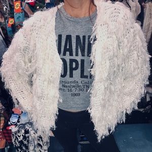 Beautiful alpaca knit cardi